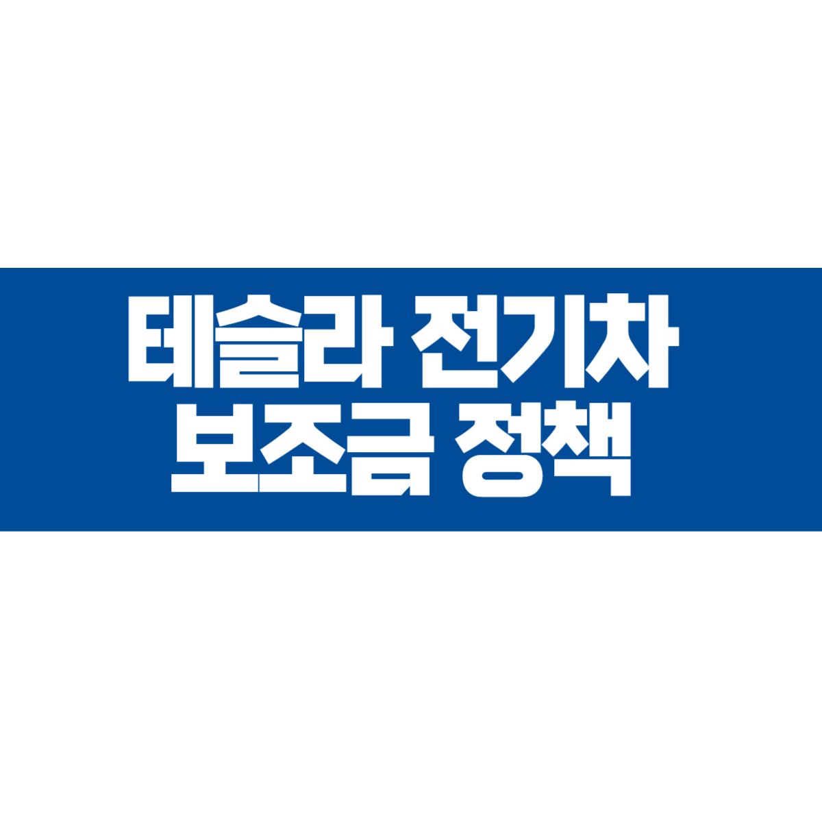 테슬라 전기차 보조금 정책과 테슬라 가격 인하 모델Y 최종 가격